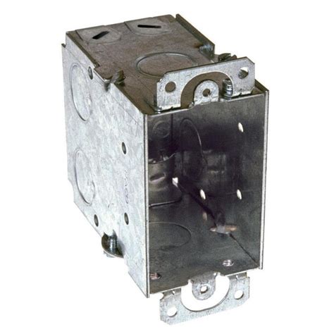 deep metal electrical boxes|large single gang electrical box.